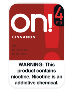 on! Cinnamon 4mg Dry White Mini