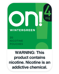 On! 4MG Wintergreen Mini Dry Nicotine Pouches