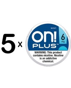 On! Plus Mint 6mg 5for$5