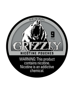 Grizzly Original 9MG Nicotine Pouches