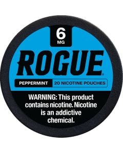 Rogue 6MG Peppermint Slim Dry Strong Nicotine Pouches