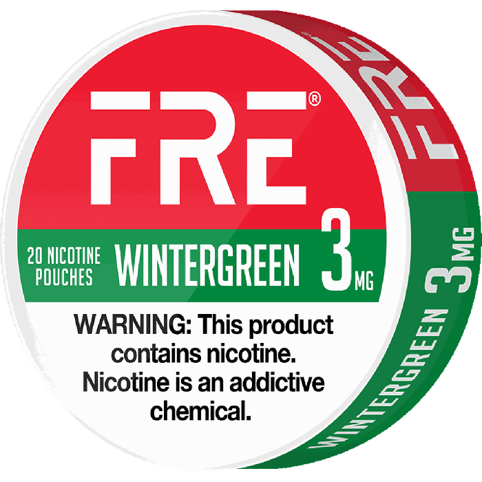 FRE Wintergreen 3mg From $3.99 - Express Delivery