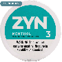 ZYN Menthol 3mg 15 Pouches