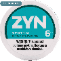 ZYN Menthol 6mg 15 Pouches
