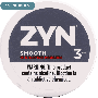 ZYN Smooth 3mg 15 Pouches
