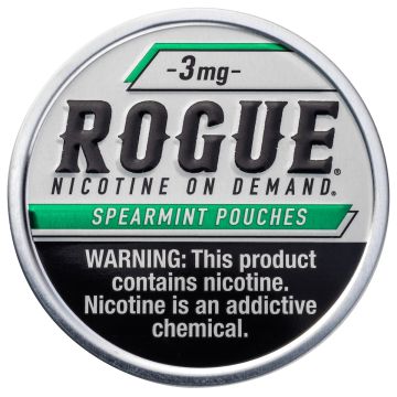 Rogue Spearmint 3MG Nicotine Pouches