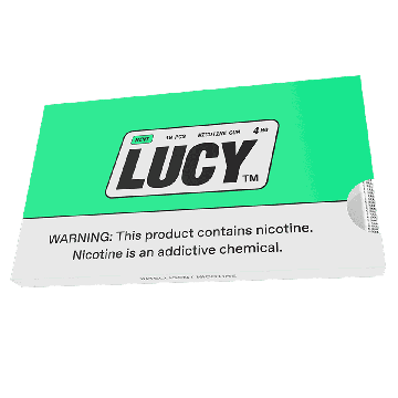 Lucy Mint 4MG Nicotine Gum