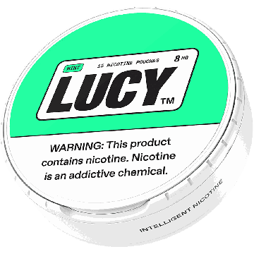 Lucy Mint 8MG Slim Nicotine Pouches