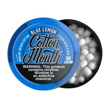 Cotton Mouth Blue Lemon Nicotine Infused Cotton