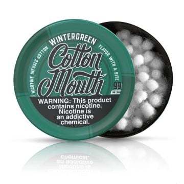 Cotton Mouth Wintergreen Nicotine Infused Cotton