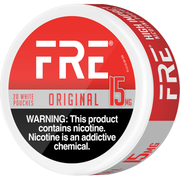 FRE Original 15MG Nicotine Pouches