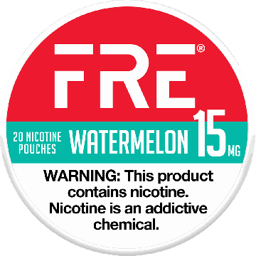FRE Watermelon 15MG Nicotine Pouches