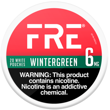 FRE Wintergreen 6MG Nicotine Pouches