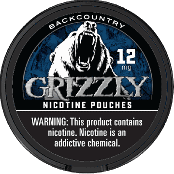 Grizzly Backcountry 12MG Nicotine Pouches