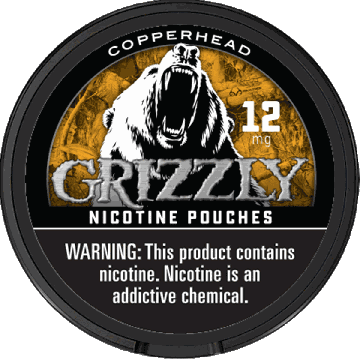 Grizzly Copperhead 12MG Nicotine Pouches Grizzly Copperhead 12MG Nicotine Pouches