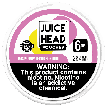 Juice Head Pouches Raspberry Lemonade Mint 6MG