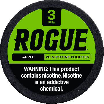 Rogue Apple 3mg Slim Dry Nicotine Pouches