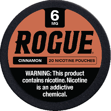 Rogue Cinnamon 6mg Slim Dry Strong Nicotine Pouches