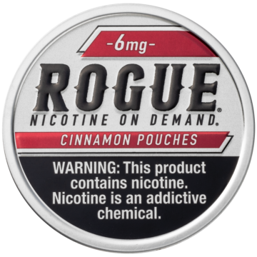 Rogue Cinnamon 6mg Slim Dry Strong Nicotine Pouches
