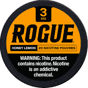 Rogue Honey Lemon 3mg, All White Nicotine Pouches