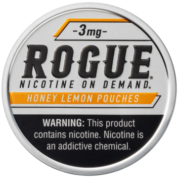 Rogue Honey Lemon 3mg, All White Nicotine Pouches
