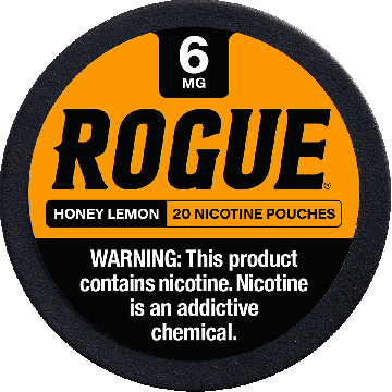 Rogue Honey Lemon 6mg, All White Nicotine Pouches
