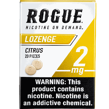 Rogue Citrus 2mg, Lozenges