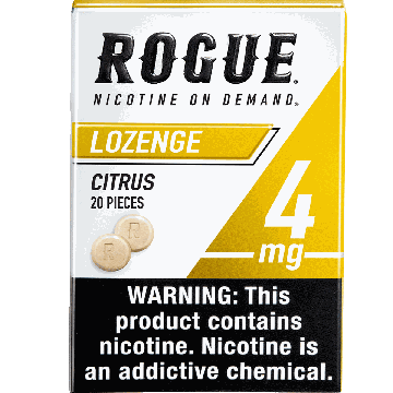 Rogue Citrus 4mg, Lozenges