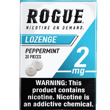 Rogue Peppermint 2mg, Lozenges