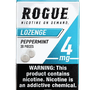 Rogue Peppermint 4mg, Lozenges