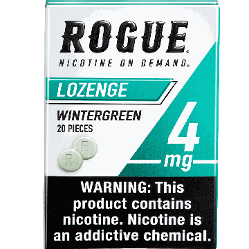 Rogue Wintergreen 4mg, Lozenges