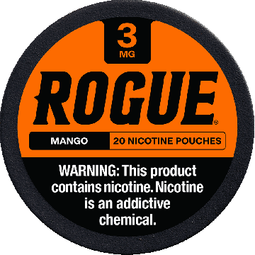 Rogue Mango 3mg, All White Nicotine Pouches