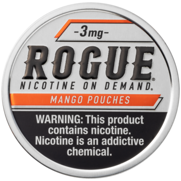Rogue Mango 3mg, All White Nicotine Pouches