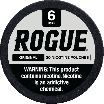 Rogue Original 6mg Slim Dry Strong Nicotine Pouches