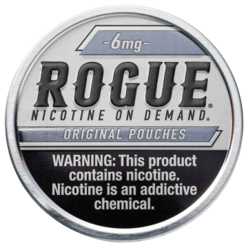Rogue Original 6mg Slim Dry Strong Nicotine Pouches