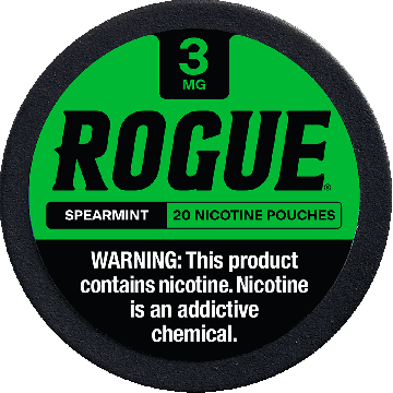 Rogue Spearmint 3mg Slim Dry Nicotine Pouches