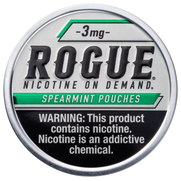 Rogue Spearmint 3mg Slim Dry Nicotine Pouches