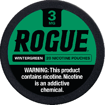 Rogue Wintergreen 3mg Slim Dry Nicotine Pouches