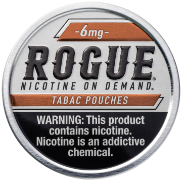Rogue Tabac 6mg Slim Dry Strong Nicotine Pouches