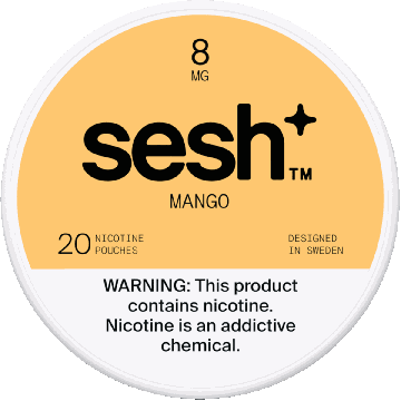 Sesh+ Mango 8mg Nicotine Pouches