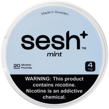 Sesh+ Mint 4mg Nicotine Pouches