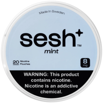 Sesh+ Mint 8mg Nicotine Pouches