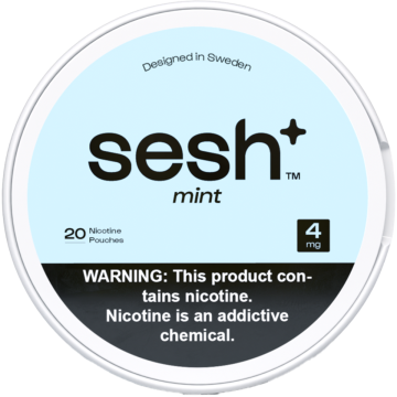 Sesh+ Mint 4mg Nicotine Pouches