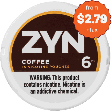 ZYN 6 Coffee White Mini Portion