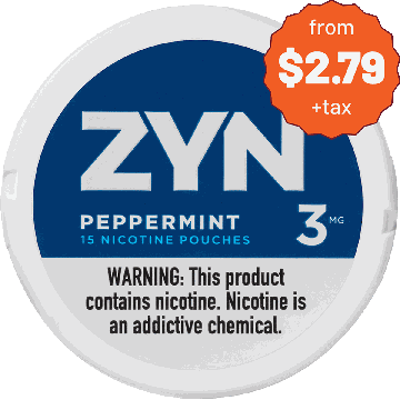 ZYN 3mg Peppermint White Mini Portion