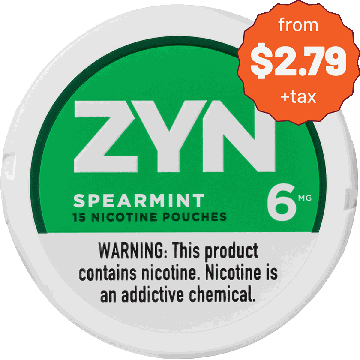 ZYN 6mg Spearmint White Mini Portion