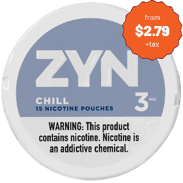 ZYN Chill 3MG Nicotine Pouches