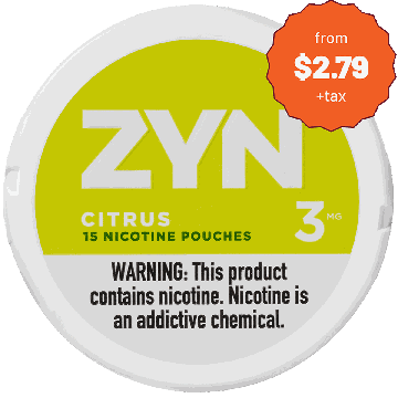Zyn Citrus 3MG Nicotine Pouches
