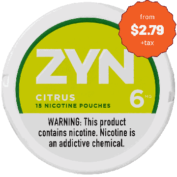 ZYN 6mg Citrus White Mini Portion