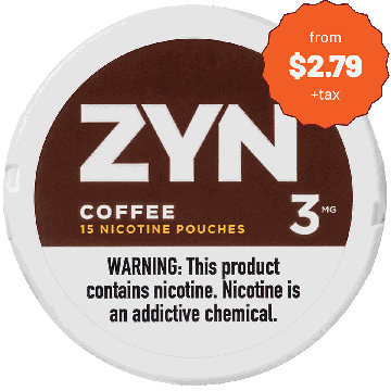 ZYN 3mg Coffee White Mini Portion